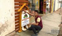 Dono de pet shop em Pouso Alegre (MG) explica sobre o projeto para cães. (Foto: Reprodução/EPTV)